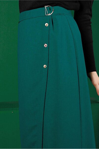 Alvina BUTTON DETAILED SKIRT 60341