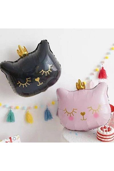 Parti Dükkanım Black Cat Foil Balloon 65x62 cm