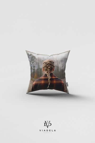 Viadela Evermore Taylor Swift Throw Pillow Cover