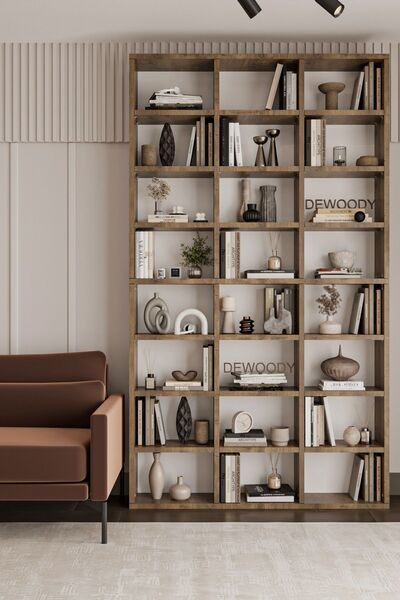 LİYANO Liyano Çok Raflı Dekoratif Kitaplık