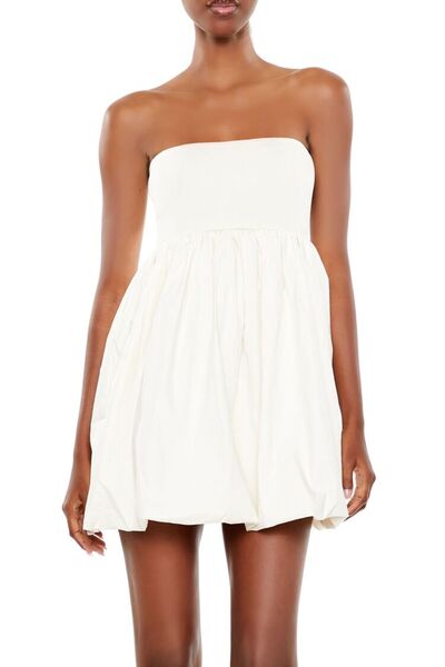 Forever 21 Straplez Balon Elbise