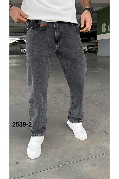 DENIM MAN KOYU GRİ BAGGY