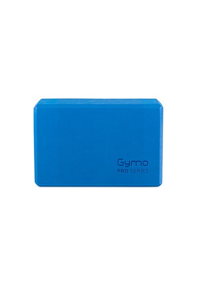 Gymo Pro Series Large Size Yoga Block Blue