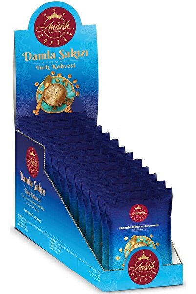 Anisah Coffee Damla Sakızlı Türk Kahvesi %100 Arabica 12'li Paket