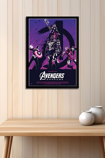 Saturn Pictură înrămate Avengers - Pictură poster Marvel Avengers