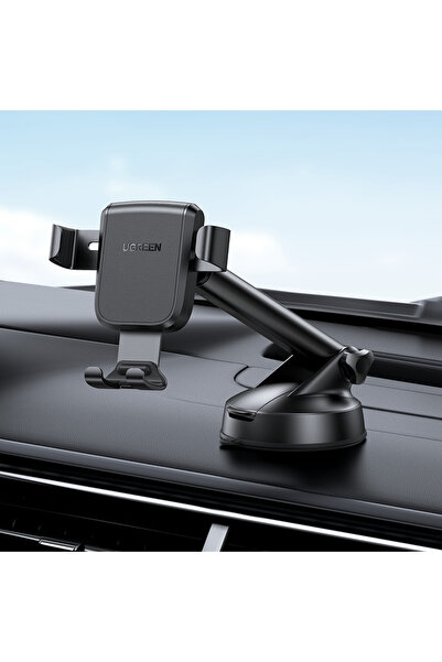 Ugreen Ayarlanabilir Kollu Araç Içi Vantuzlu Telefon Tutucu, Siyah - 60990