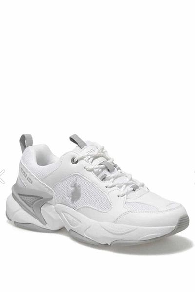 U.S. Polo Assn. Women's Casual Sports Shoes - Us Polo Maybe B-0 White Walking Shoes