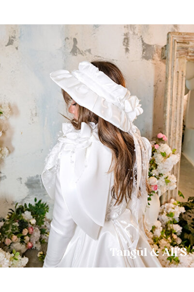 Tangül&Ali'S Moda Evi Özel Tasarım Nikah Şapkası