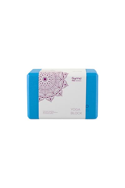 Gymo Pro Series Large Size Yoga Block Blue