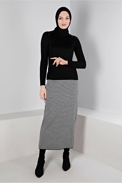Alvina ΠΛΕΚΤΗ ΦΟΥΣΤΑ ΜΕ ΣΧΕΔΙΟ ΚΑΖΑΓΑΛ 60322
