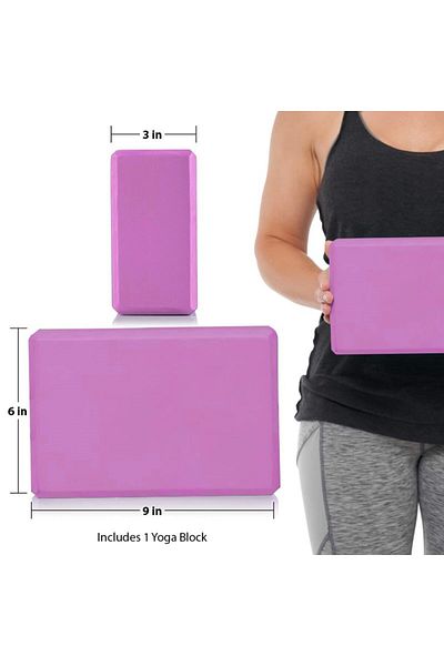 Gymo Pink Pro Series Yoga Block