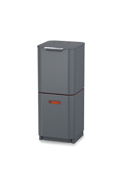 Joseph Joseph Totem Compact 40 L Bin Dark Grey
