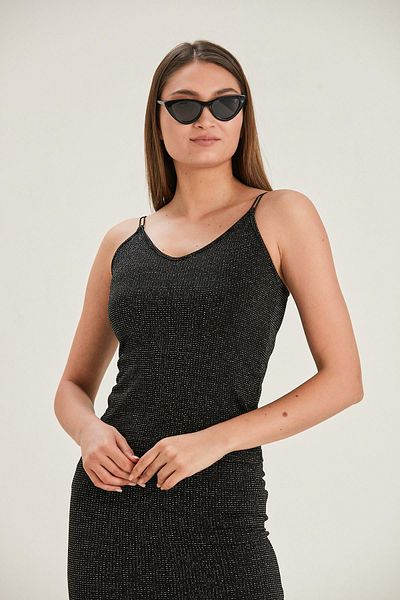 ALEXANDERGARDI Blouse with Glitter Strap (B22-23400)