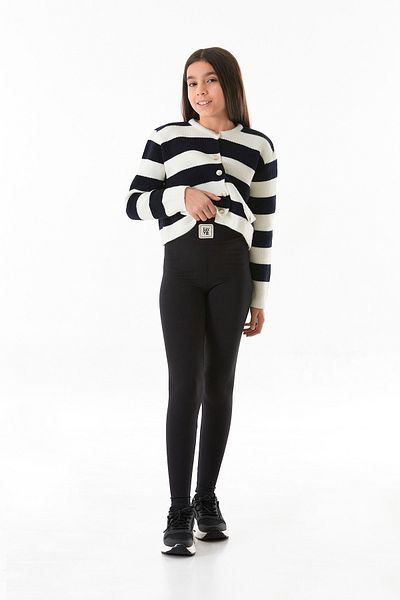 Fulla Moda Love Emblem Girl's Tights