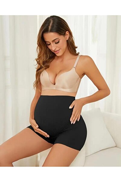 S&W SWEET WOMEN Pregnant Shorts High Waist Recovery Shorts