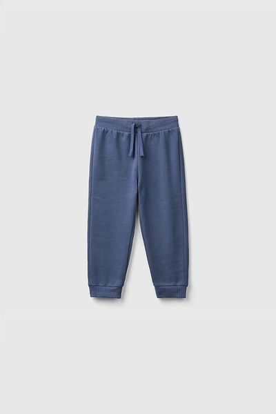 United Colors of Benetton Boy's Aviator Blue πίσω λογότυπο τσέπης κεντημένο ελαστικό παντελόνι μέσης