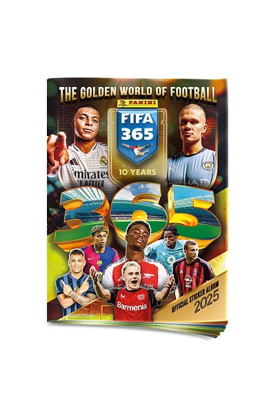 Panini FIFA 365 2025 Album Starter Pack - ملصقات لاعب كرة القدم - ملصقات