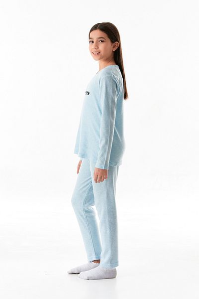 Fulla Moda Set de pijamale pentru fete cu imprimeu Let Love We