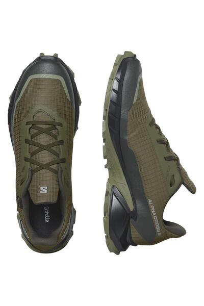 Salomon 473103 Alphacross 5 Goretex Outdoor Взуття HAKİ