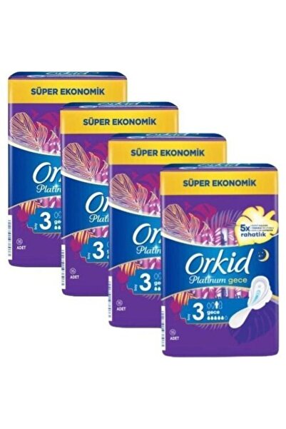 Orkid Platinum 4-Piece Night 16 X 4 Pieces