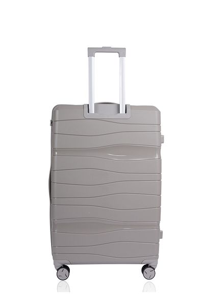 Mnuk Viajero Check-in Luggage | Hardside Trolley | 28 Grey