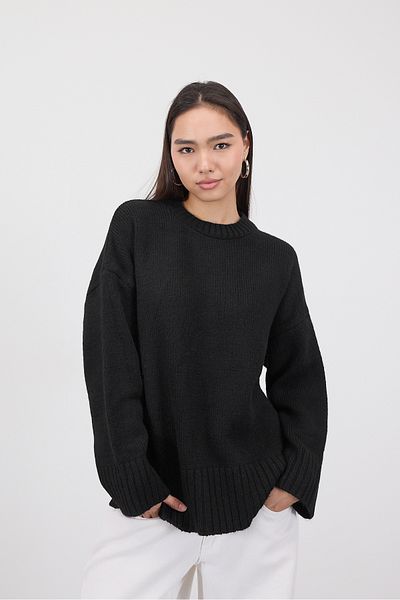 Addax Crew Neck Basic Knitwear Sweater K2217-C3
