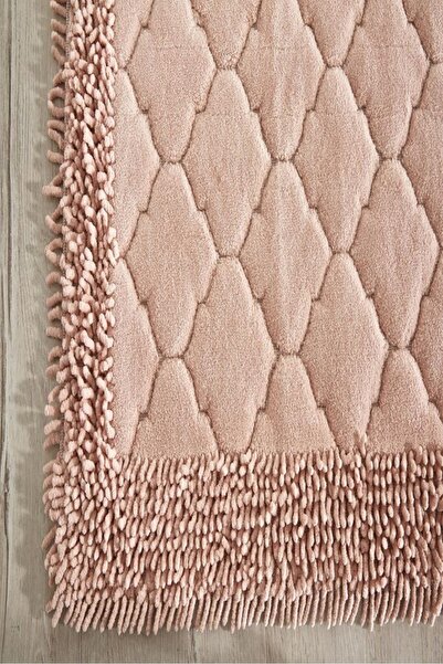 Madame Clean Home Cotton Special 2'li Pamuklu Klozet Takımı Pudra Banyo Paspas Seti Klozet Takımı