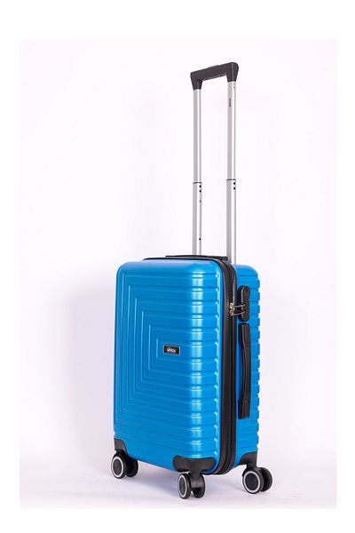 Mnuk Pilgrimage Carry-on Luggage | Hardside Trolley | 20 Blue
