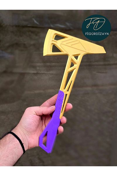 FigürDizayn Valorant Noble Axe - Prime Axe Winter Sustainable Ski