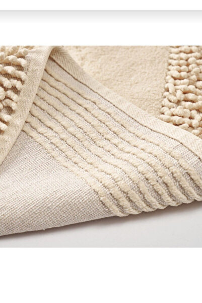 Madame Clean Home Cotton Special - Σετ βαμβακερό κάθισμα τουαλέτας 2 τεμαχίων, σετ χαλάκι μπάνιου Mink