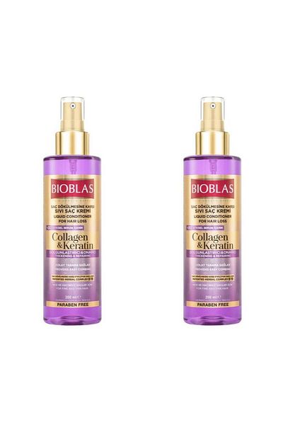 Bioblas Liquid Conditioner Collagen+keratin 2 X 200ml