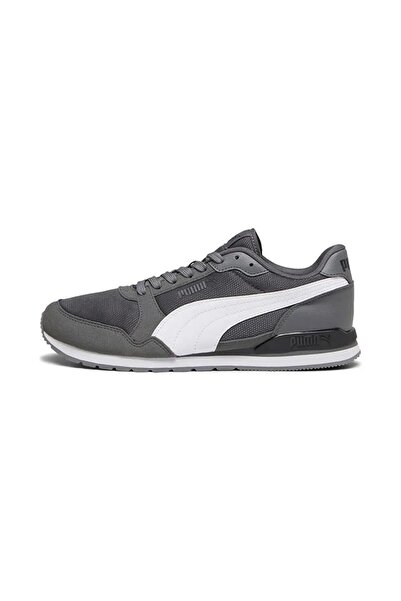 Puma St Runner V3 Mesh - Men's Running Shoes Adult, Black/Grey/Black 384640   14