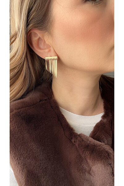 XUPING JEWELRY Rose sallantılı çubuk küpe