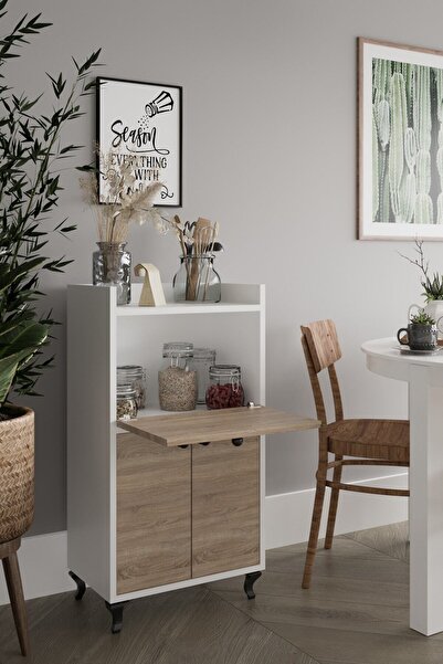 DEWOODY Kiler Mutfak Ve Banyo Dolabı Mikrodalga Dolabı Çok Amaçlı Dolap