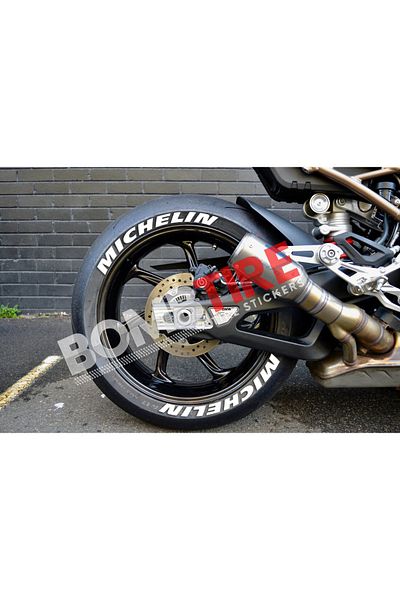 bombtire Michelin Tire Lettering Auto/motor Sticker Arma New Model Embossed Lettering 2.5 Cm 4 Pieces
