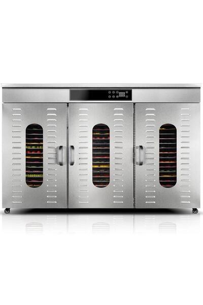 Dalle LT-021 Dijital 60 Tepsili Paslanmaz Çelik Meyve Sebze Kurutma Makinesi