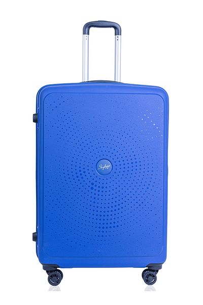 Skybags ZAP Set of 2 Luggage Trolley | Hardcase Polypropylene | 20/28 | Blue