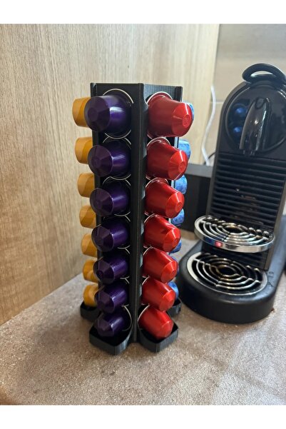 Goplast Premium 25 CM DÖNBİLEN KAHVE KULESİ NESPRESSO  UYUMLU KAPSÜL KAHVE TU...