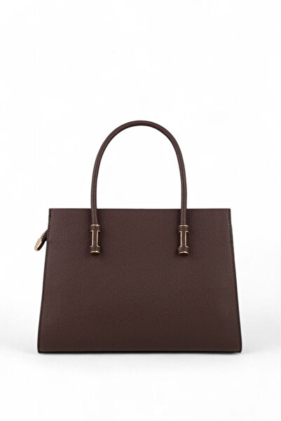 Bilik Deri Brown Women's Handbag Ri̇v 138