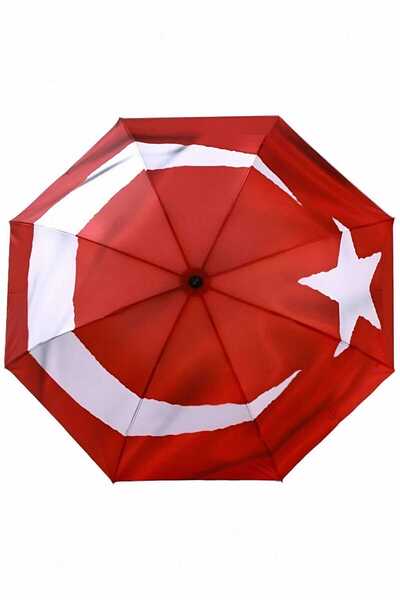 Uniquetrenders Türk Bayrağı Desenli Canlı Lüx Renkli Baskılı Rüzgara Dayanıkl...