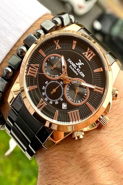 Daniel Klein Brand Steel Cord Premium Men Wrist Watch