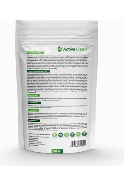 Active Clean Kedi Kumu Koku Giderici 240g 3'lü Set