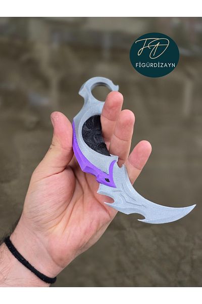 FigürDizayn Purple Karambi - Valorant Lighter