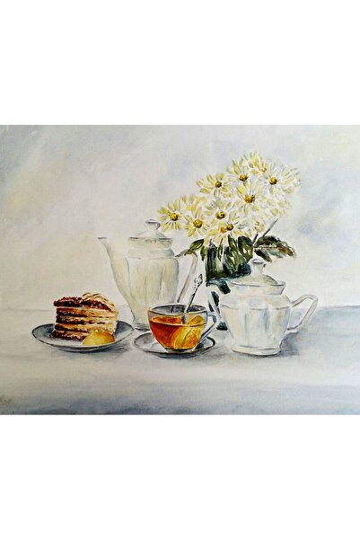 Sarisa Pictură în acuarelă cu natură moartă