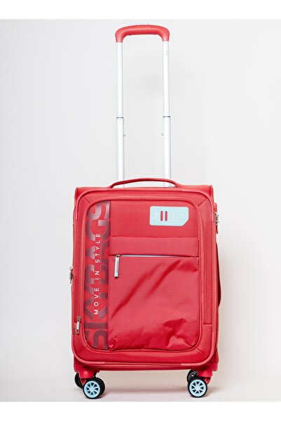 Skybags Vanguard Plus Cabin-20" Luggage, TSA Lock, Coral