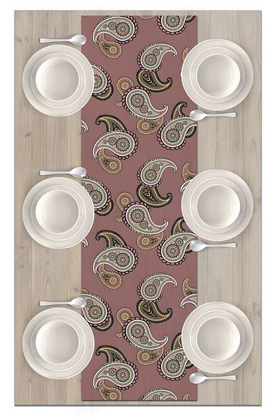 Bertille Home Ramadan Series 140x40 Cm Digital Printed Runner (Ramadan)