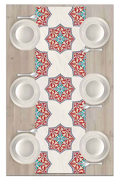 Bertille Home Ramadan Series 140x40 Cm Digital Printed Runner (Ramadan)