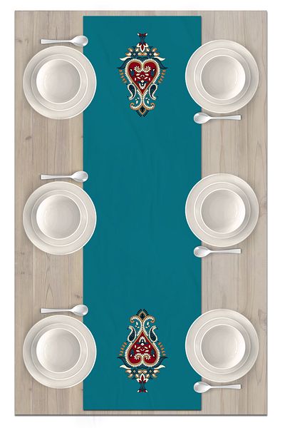 Bertille Home Ramadan Series 140x40 Cm Digital Printed Runner (Ramadan)