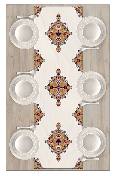 Bertille Home Ramadan Series 140x40 Cm Digital Printed Runner (Ramadan)