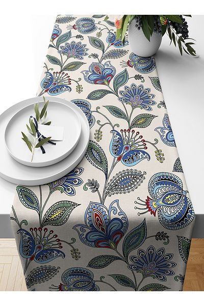 Bertille Home Σειρά Ramadan 140x40 cm Digital Printed Runner (από τη Ραμαζάνι)